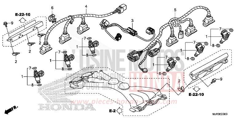 INJECTEUR de F6C "Valkyrie" GRAPHITE BLACK (NHB01) de 2015